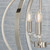Endon Lighting Ritz 3 Light Bright Nickel Pendant Light
