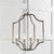 Endon Lighting Lainey 4 Light Antique Brass with K5 Crystal Pendant Light