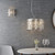 Endon Lighting Fayola 6 Light Chrome with Faceted Crystal Pendant Light