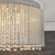 Endon Lighting Galina 10 Light Polished Chrome with K9 Clear Crystal Flush Ceiling Light