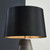 Endon Lighting Isla 16 inch Black Premium Silk Shade Only