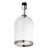 Endon Lighting Dinton Bright Nickel with Clear Glass Table Lamp