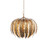 Endon Lighting Delphine Gold Leaf Decorative Pendant Light