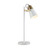Endon Lighting Gerik White Painted with Aged Brass Adjustable Table Lamp