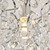 Endon Lighting Alisona Chrome with Clear Faceted Crystal Glass Flush Ceiling Light