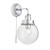 Endon Lighting Cheswick Chrome with Clear Glass IP44 Wall Light