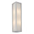 Endon Lighting Newham 2 Light Chrome with Opal Glass IP44 Wall Light