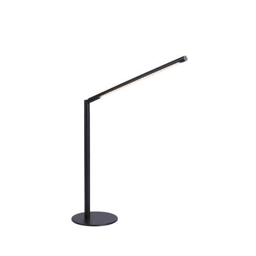 Leuchten Direkt Dawda Black Adjustable LED Task Table Lamp