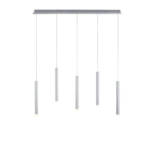 Leuchten Direkt Bruno 5 Light Aluminium Bar Pendant Light