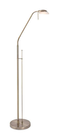 Firstlight Products Madrid Antique Brass Adjustable LED Floor Lamp