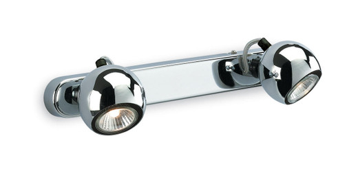 Firstlight Products Magnetic 2 Light Chrome Adjustable Bar Spot Light