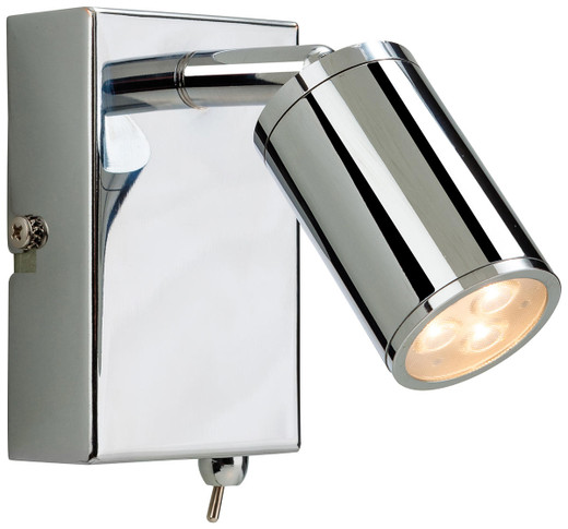 Firstlight Products Orion Chrome Adjustable LED Wall Light