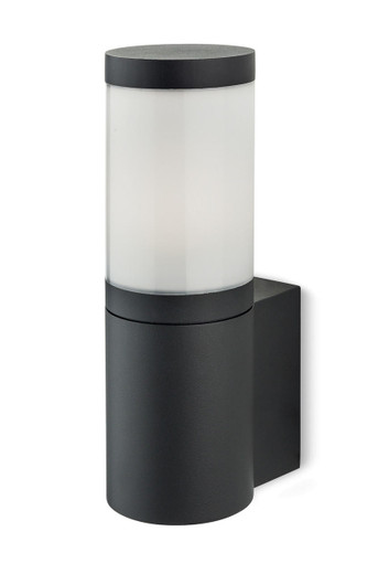 Firstlight Products Beta Graphite with Opal Diffuser IP54 Wall Light