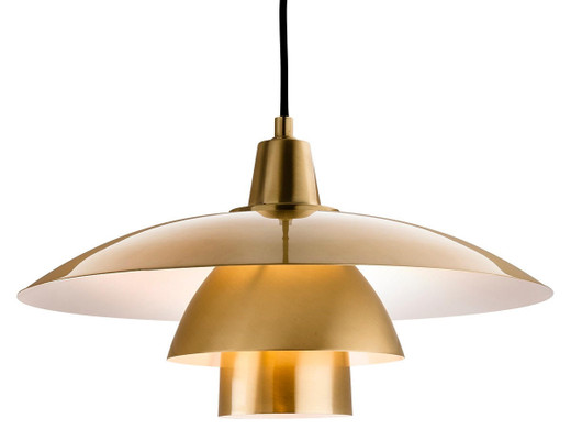 Firstlight Products Olsen Brushed Brass Pendant Light