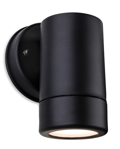 Firstlight Products Ravel Black Resin Downward IP44 LED Wall Light