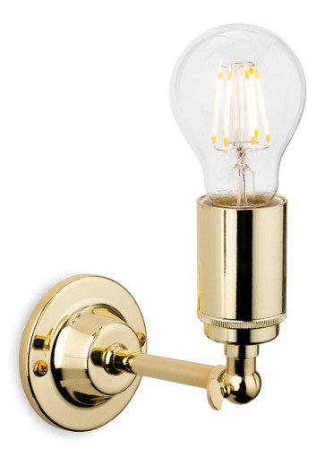 Firstlight Products Indy Polished Brass Adjustable Wall Light