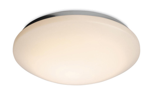 Firstlight Products Siena White Diffuser IP44 LED Flush Ceiling Light