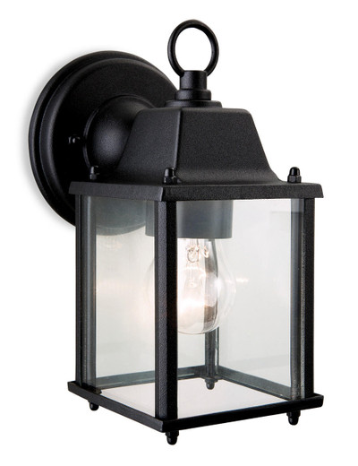 Firstlight Products Coach Black Lantern IP23 Wall Light