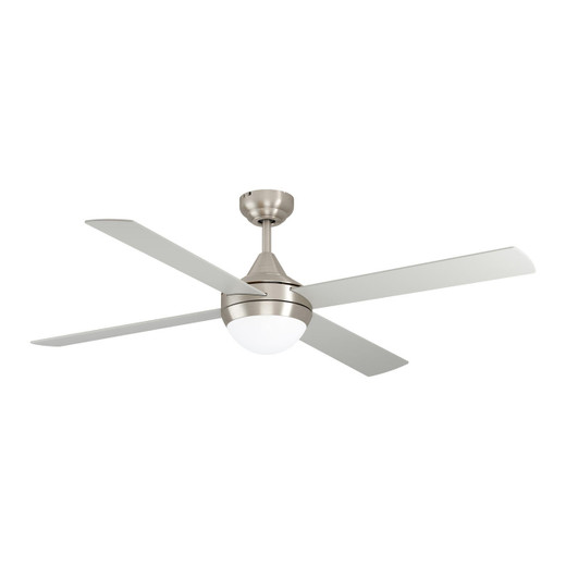 Eglo Lighting Varadero Satin Nickel with Remote Control Ceiling Fan and Light