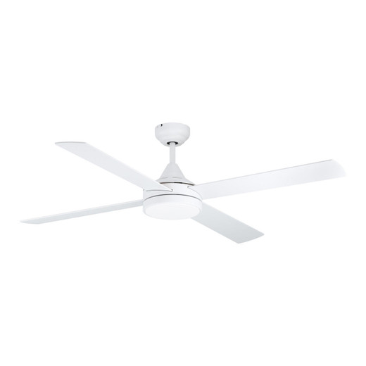 Eglo Lighting Trinidad White with Remote Control and Ceiling Fan and Light