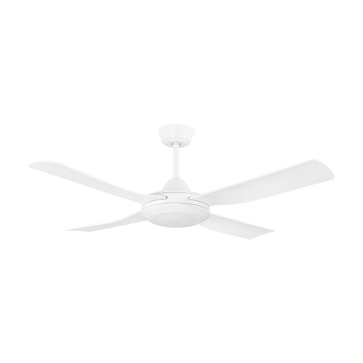 Eglo Lighting Bondi 1 White with Remote Control Ceiling Fan and Light