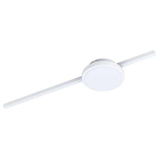 Eglo Lighting Sarginto White with Opal Round LED Flush Ceiling or Wall Light