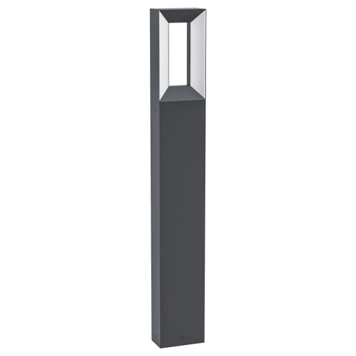 Eglo Lighting Riforano Black with Opal 110cm IP54 LED Bollard