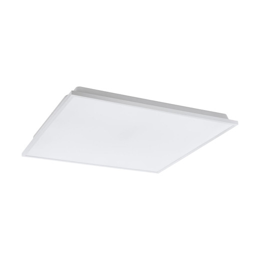 Eglo Lighting Herrora-Z White with Remote Control Tuneable White LED Flush Ceiling Light