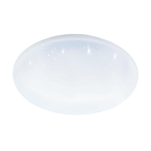 Eglo Lighting Totari-Z White Starry Sky with Remote Control 38cm LED Flush Ceiling Light