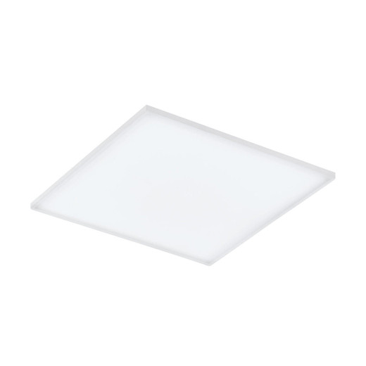 Eglo Lighting Turcona-Z White with Remote Control Colour Changing Square 60cm LED Flush Ceiling Light