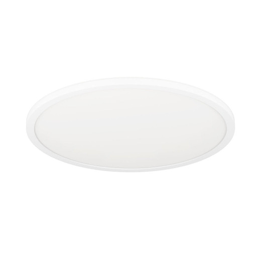 Eglo Lighting Rovito-Z White Remote Controlled Colour Changing 42cm Round LED Flush Ceiling Light