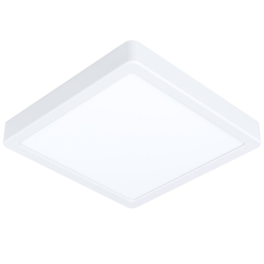 Eglo Lighting Fueva-Z White with Remote Control Square IP44 LED Flush Ceiling Light