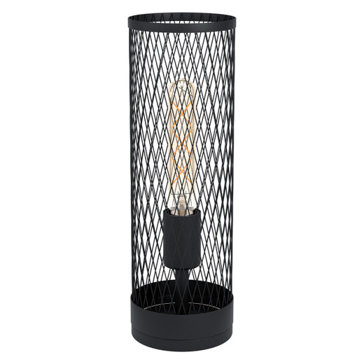 Eglo Lighting Redcliffe Black Grid Table Lamp
