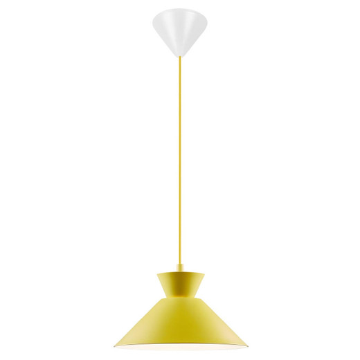 Nordlux Dial Yellow 25cm Pendant Light