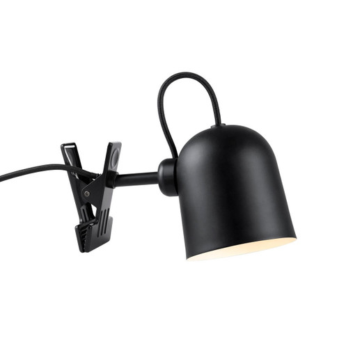 DFTP Angle Black with Clamp and Adjustable Diffuser Spotlight