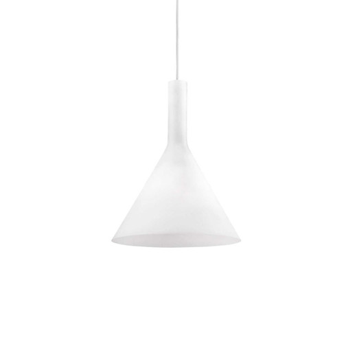 Ideal-Lux Cocktail SP1 White Shade 20cm Pendant Light 