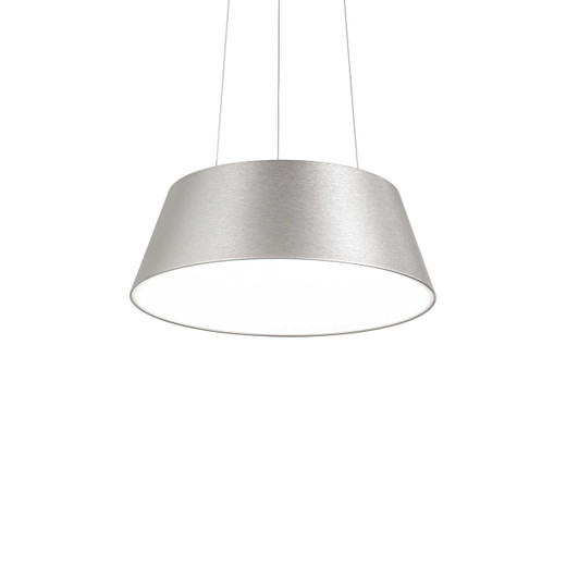 Ideal-Lux Cloe SP Brushed Chrome with White Opal LED Pendant Light 