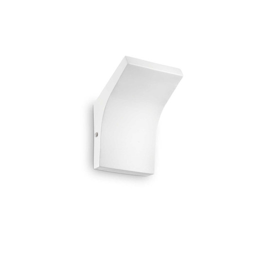 Ideal-Lux Commodore AP1 Matt White LED Wall Light 