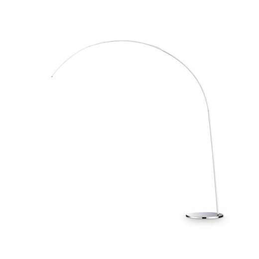 Ideal-Lux Dorsale MPT1 Chrome Floor Lamp 