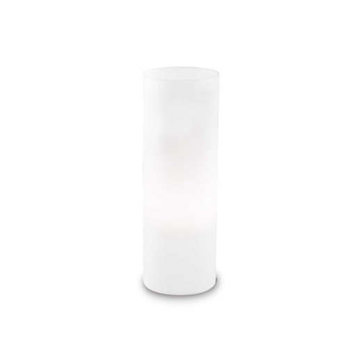 Ideal-Lux Edo TL1 White 35cm Table Lamp 