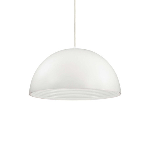 Ideal-Lux Folk SP1 White Cup Shade 40cm Pendant Light 