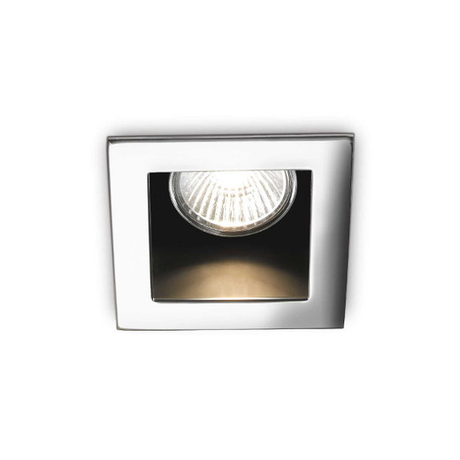 Ideal-Lux Funky Fi Chrome Square Recessed Light 