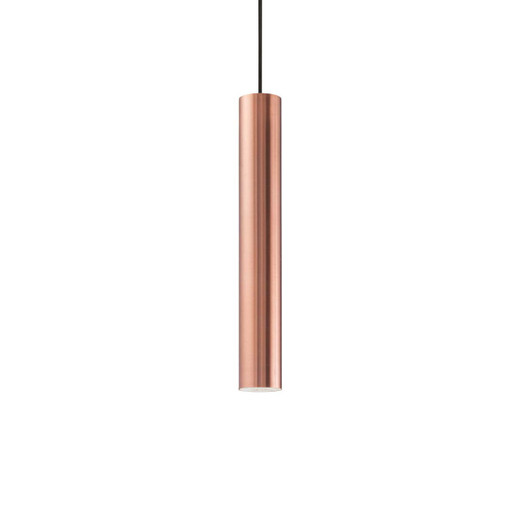 Ideal-Lux Look SP1 Copper Tube Pendant Light 
