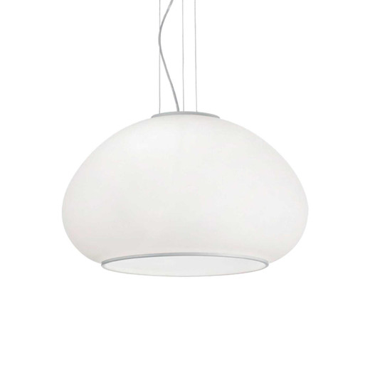 Ideal-Lux Mama SP3 3 Light White Opal Diffuser Pendant Light 