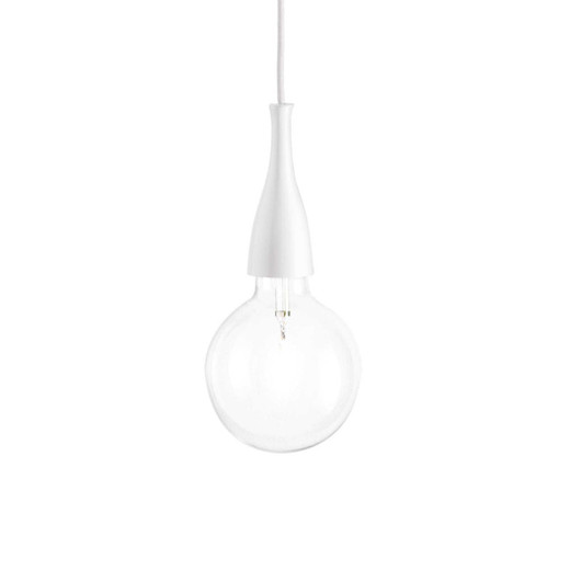 Ideal-Lux Minimal SP1 White Pendant Light 