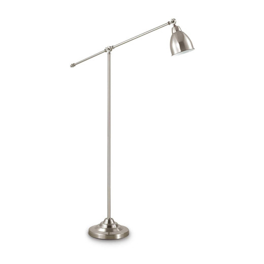 Ideal-Lux Newton PT1 Satin Nickel Adjustable Spotlight Floor Lamp 