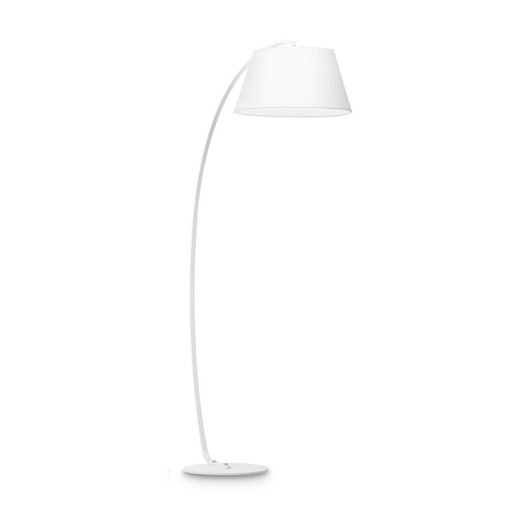 Ideal-Lux Pagoda PT1 White Shade Adjustable Floor Lamp 