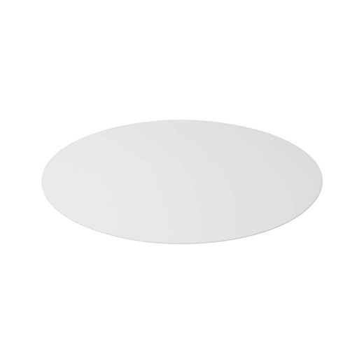 Ideal-Lux Set Up Disco White Acrylic Diffuser 70cm Flush Ceiling Light 