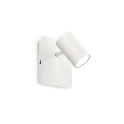 Ideal-Lux Spot AP1 White with Adjustable Diffuser Wall Spotlight 