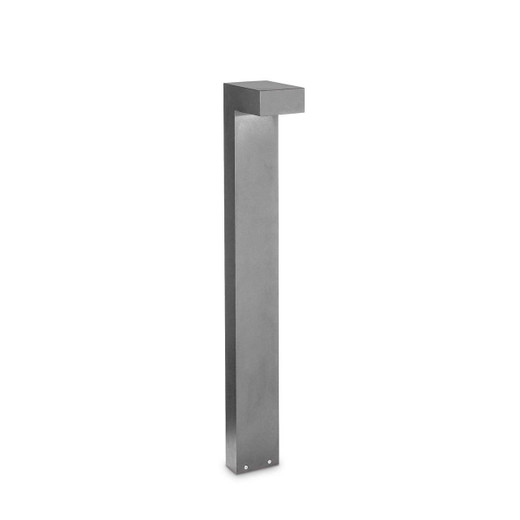 Ideal-Lux Sirio PT2 2 Light Grey 80cm IP44 Bollard 